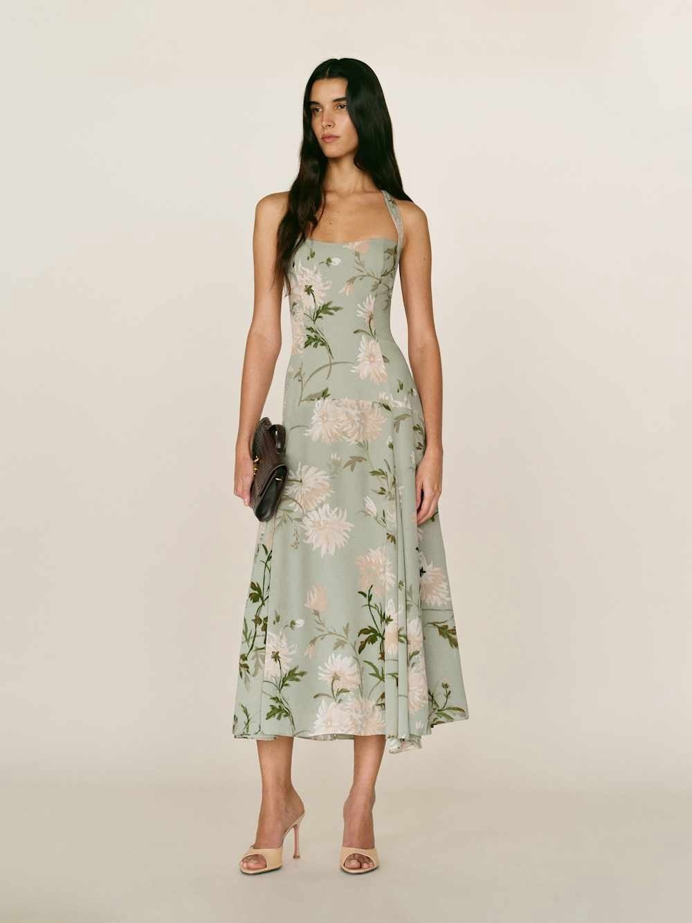 Reformation Yanitza Flora Dress Size 0 B2809